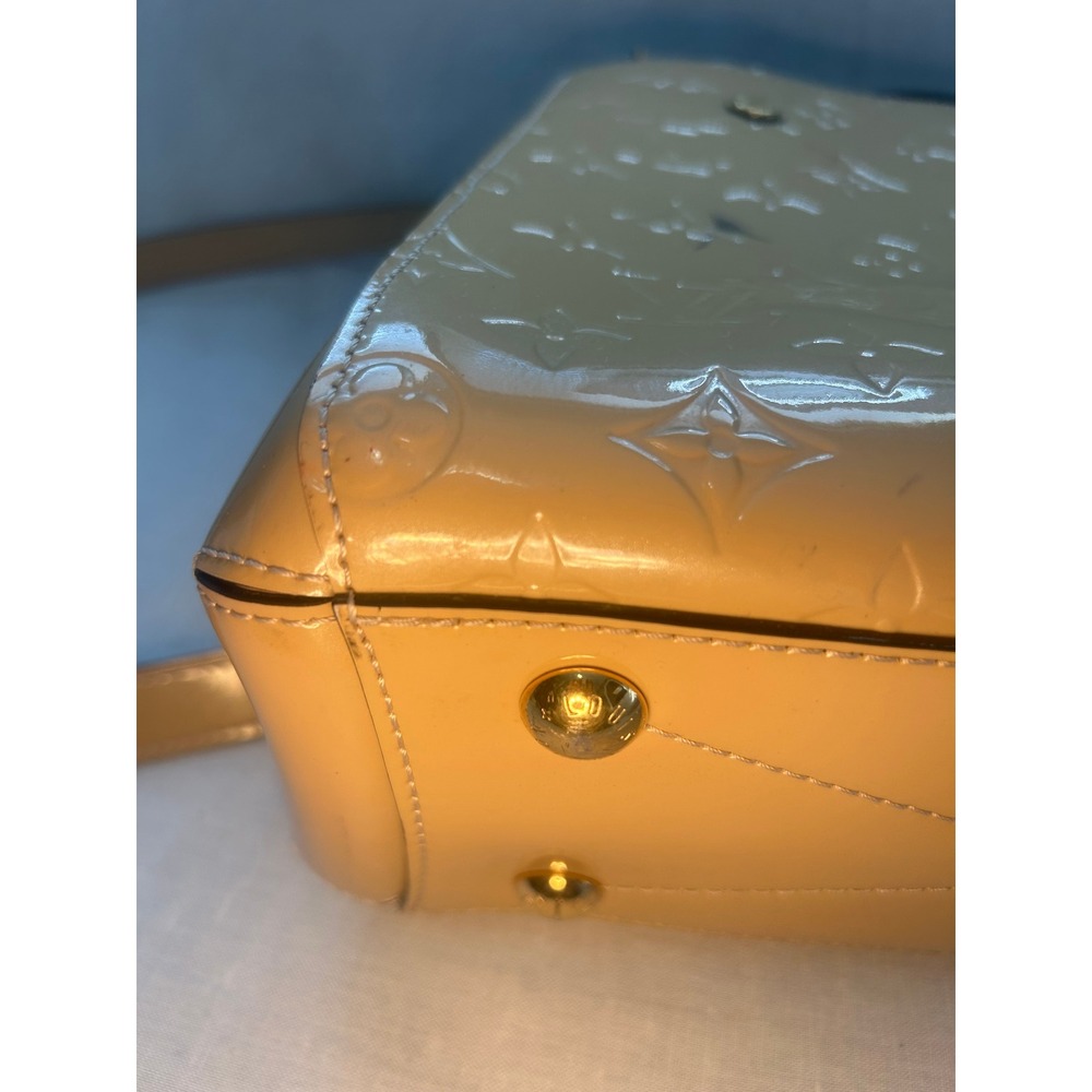 Louis Vuitton Montaigne BB Monogram Vernis CA1165 Dune Nude #475 - Picture 15 of 16